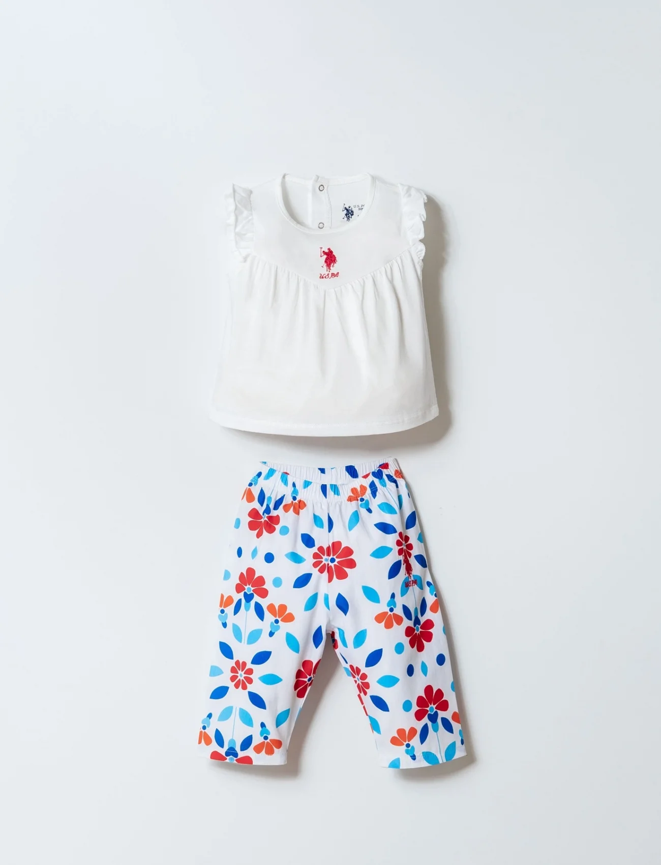 U.s. Polo 2li Takım Usb3002 Beyaz