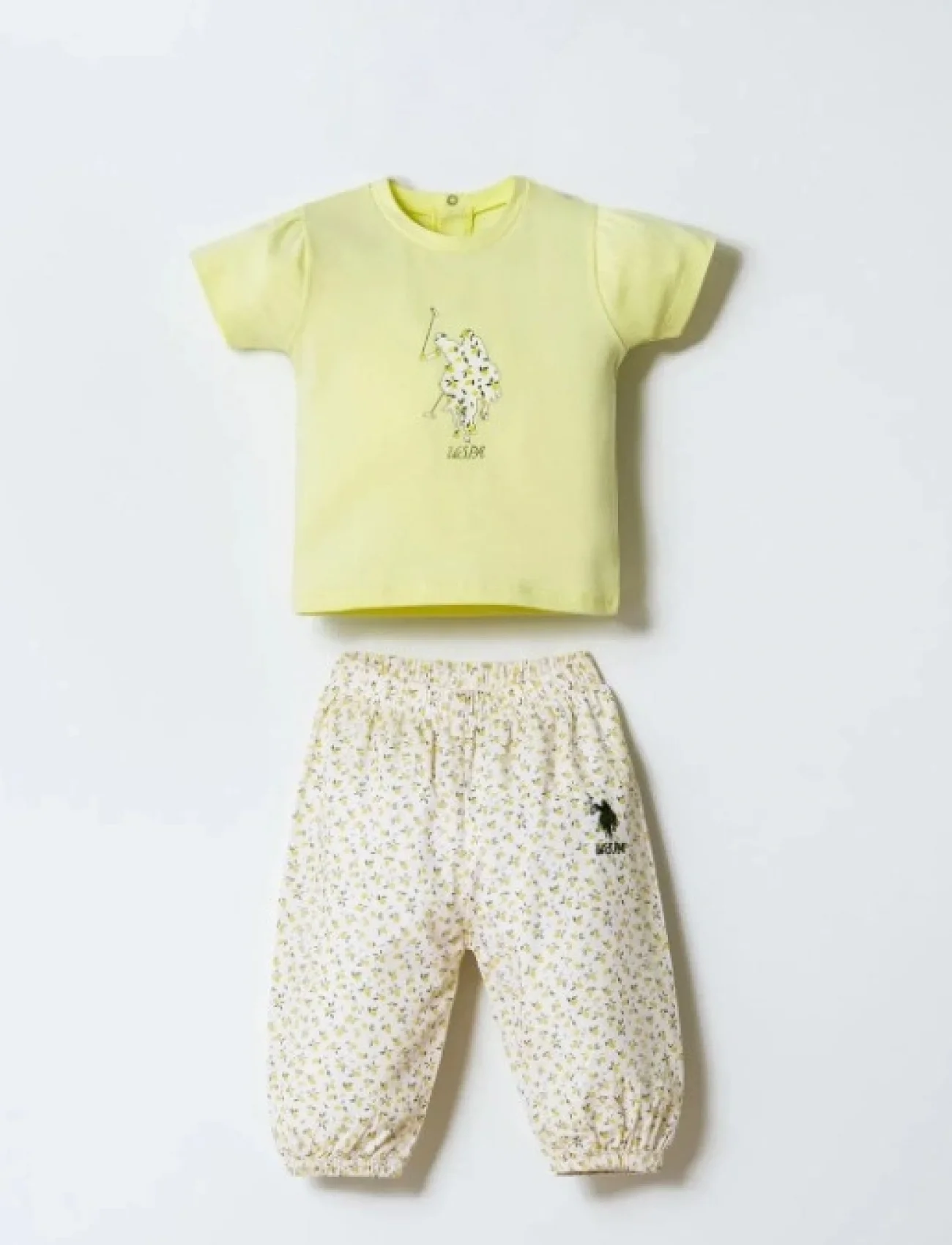 U.s. Polo 2li Takım Usb3023 Sarı