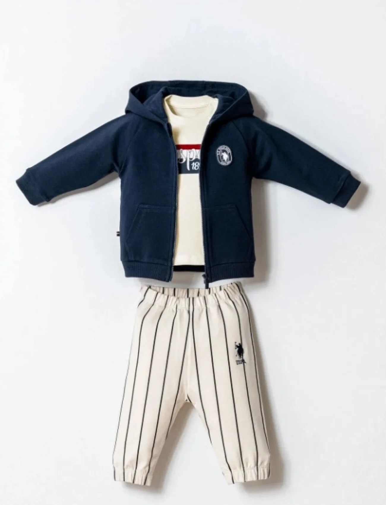 U.s. Polo 3lü Takım Usb2872 Lacivert