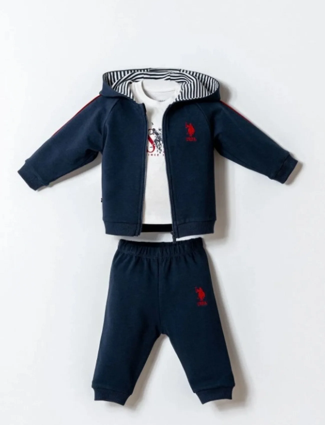 U.s. Polo 3lü Takım Usb2909 Lacivert