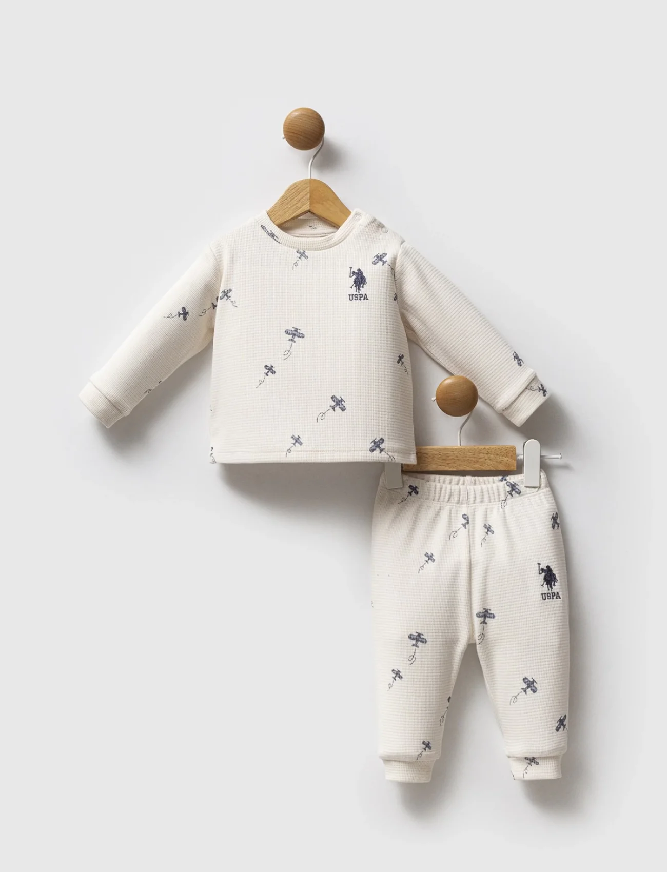 U.s. Polo Assn 2 Li Takım Usb2605 Ekru