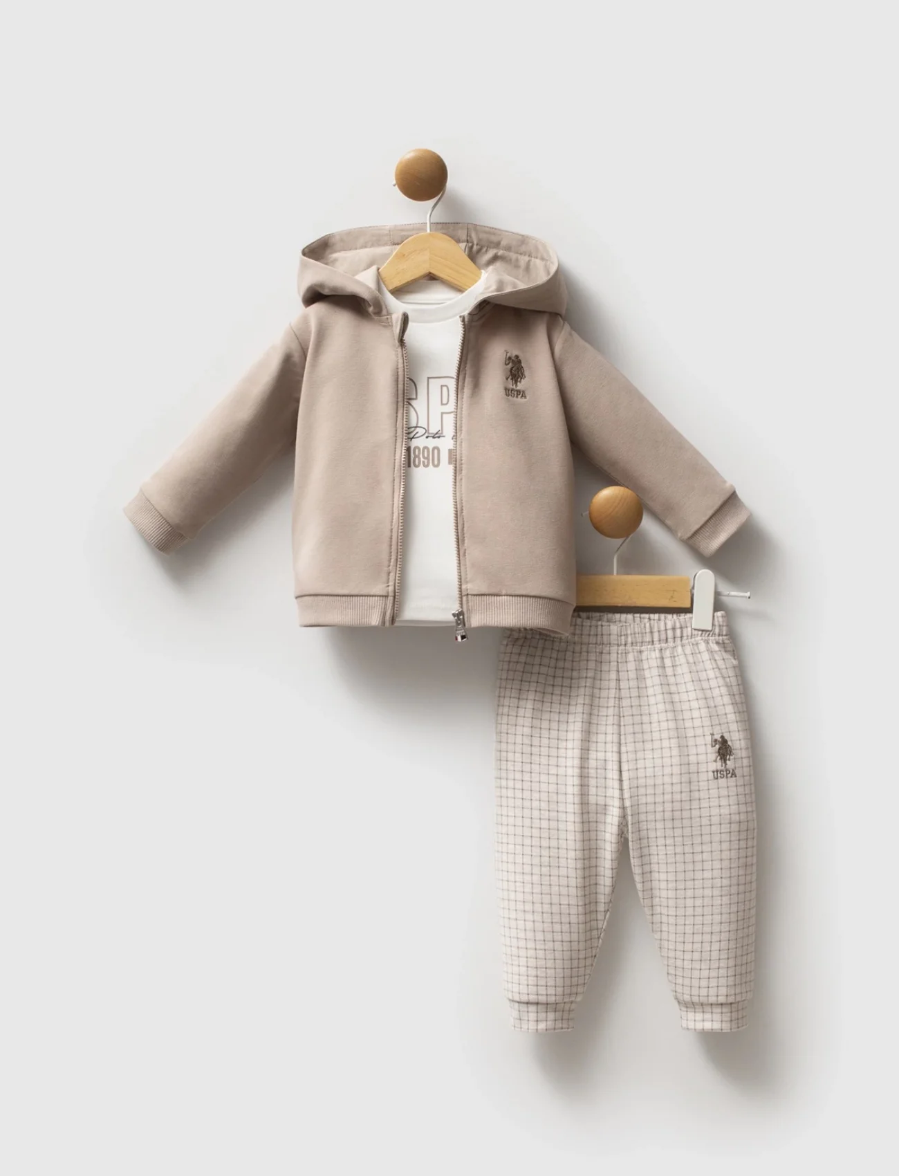 U.s. Polo Assn 3lü Takım Usb2579 Kum