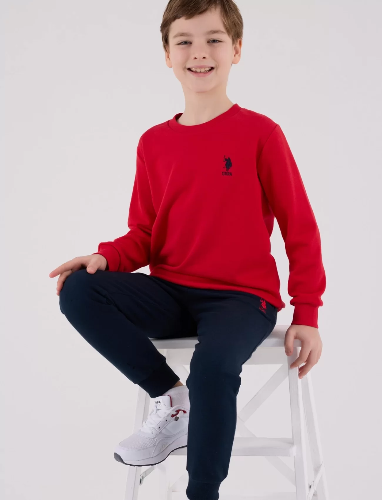 U.s. Polo Assn Eşofman Takımı Us2208-4 Kırmızı