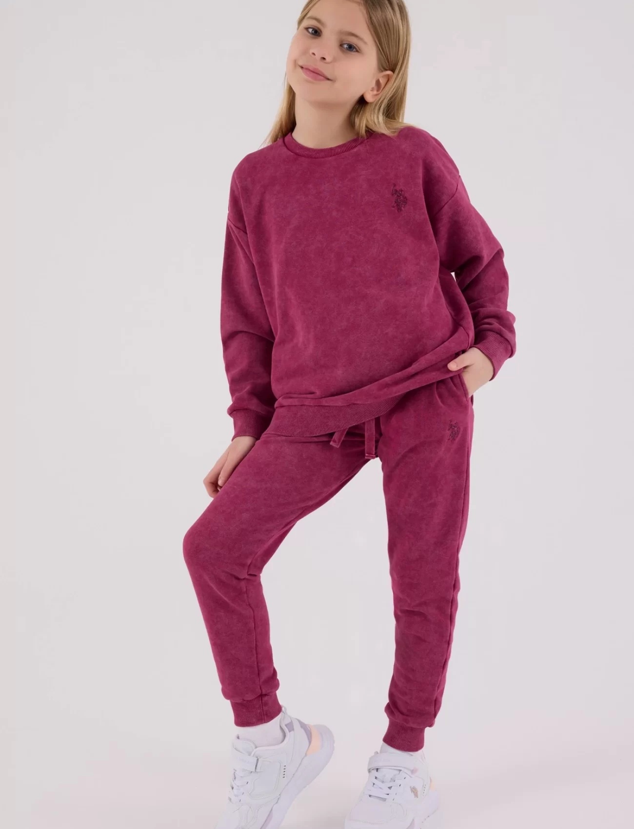 U.s. Polo Assn Eşofman Takımı Us2302-4 Fuşya