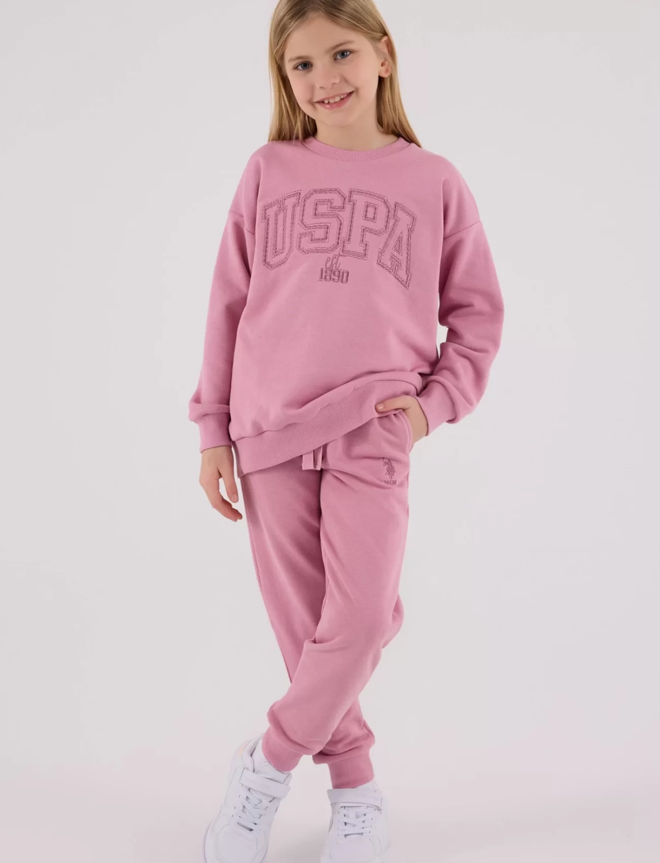 U.s. Polo Assn Eşofman Takımı Us2305-4 Gül Kurusu