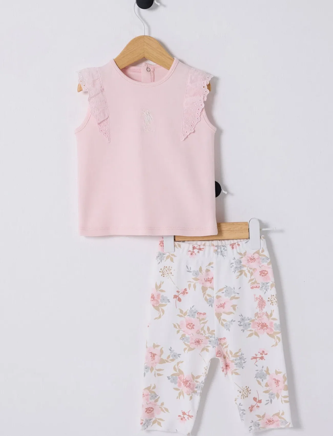 U.s Polo Bebek 2li Takım Usb2418 Pudra