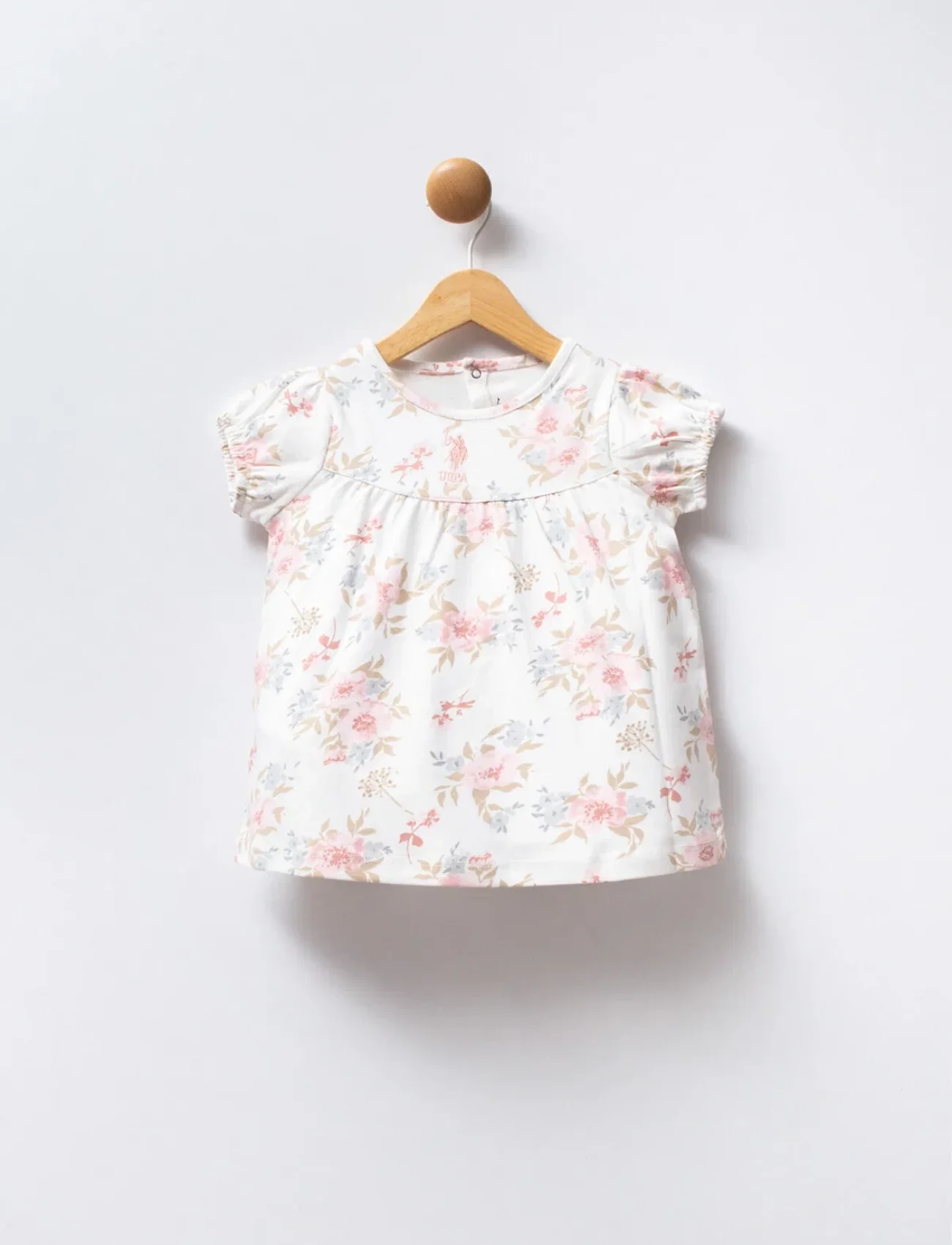 U.s Polo Bebek Elbise Usb2417 Beyaz