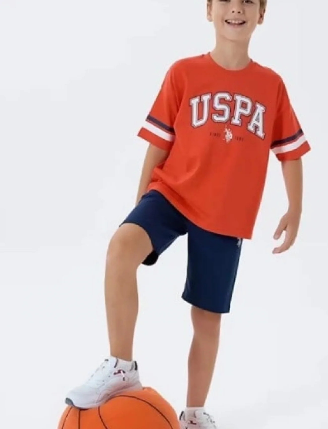 U.s. Polo Bermuda Takım Us2433-4 Kırmızı