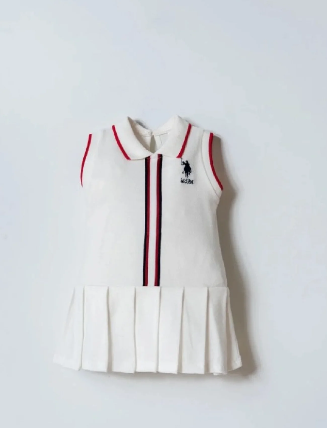 U.s. Polo Elbise Usb2960 Beyaz