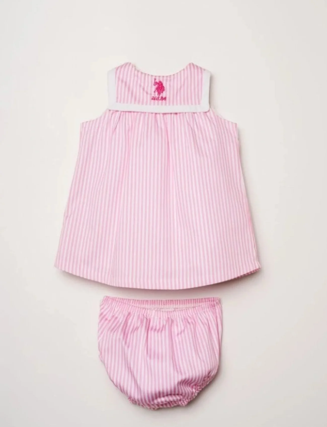 U.s. Polo Elbise Usb3014 Pembe