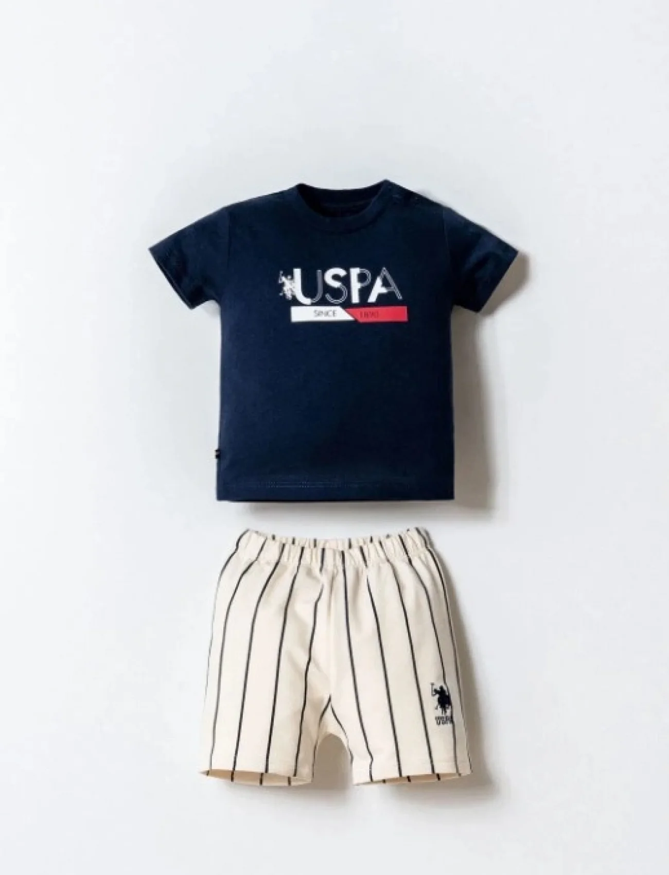 U.s. Polo Şortlu Takım Usb2869 Lacivert