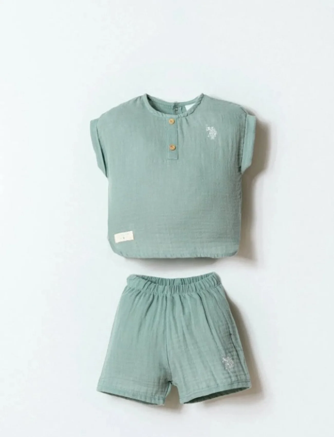 U.s. Polo Şortlu Takım Usb2882 Mint