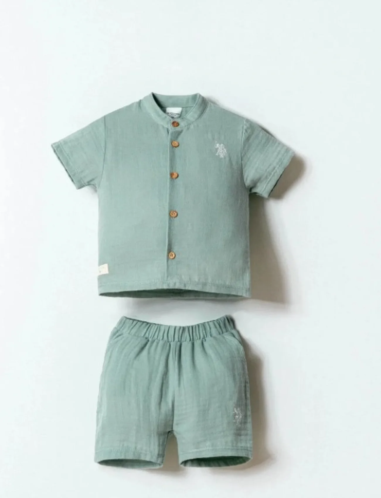 U.s. Polo Şortlu Takım Usb2883 Mint