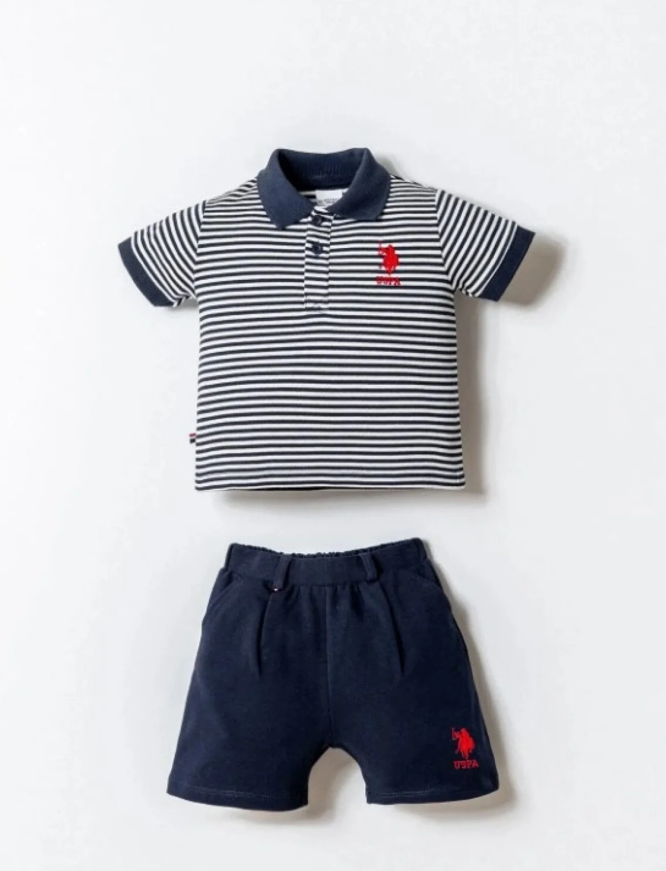 U.s. Polo Şortlu Takım Usb2907 Lacivert