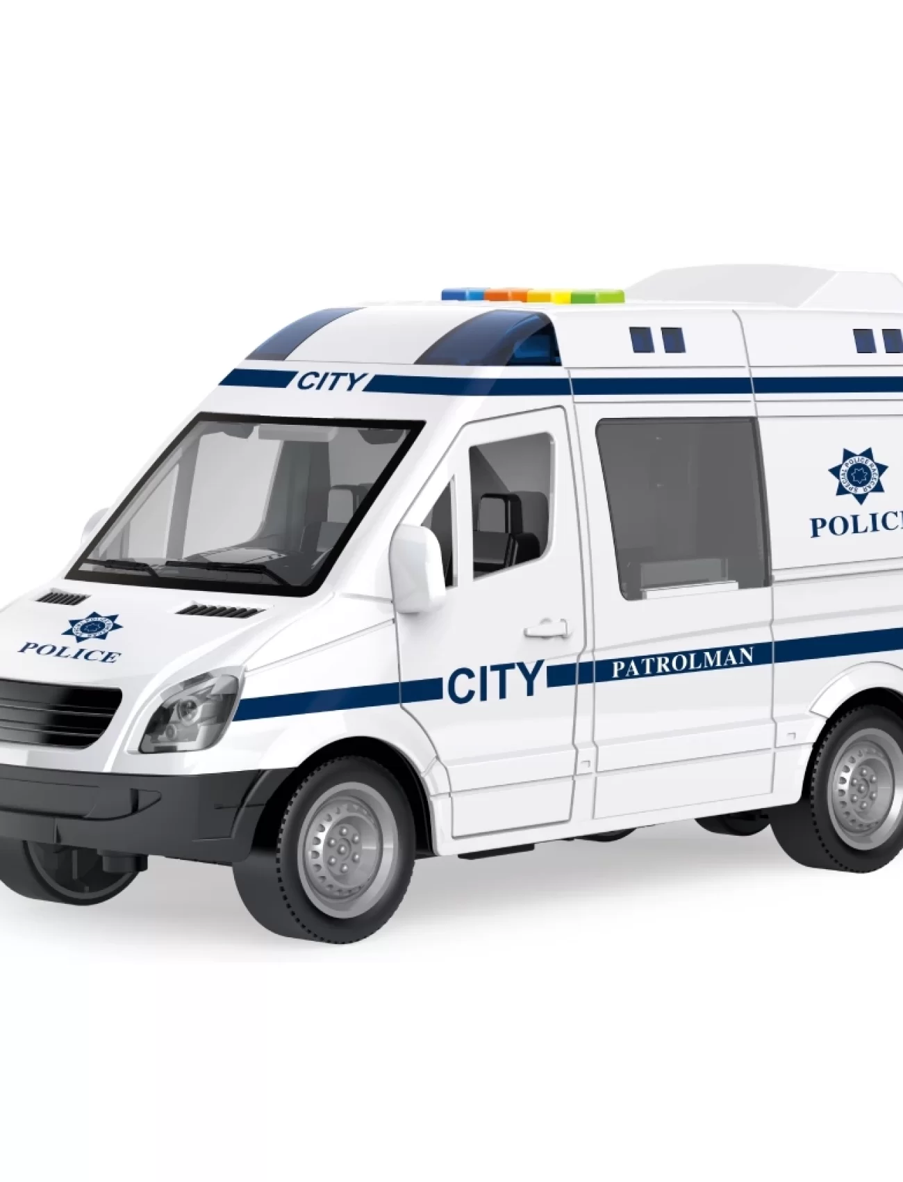 Vardem Sürtmeli Sesli Ve Işıklı Polis Ve Ambulans Arabası Wy590