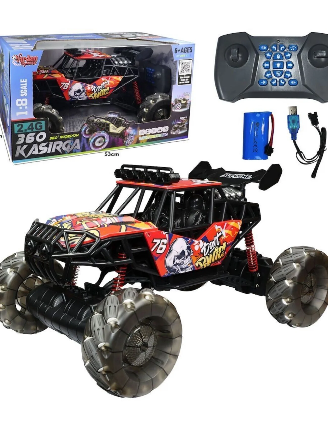 VRD 10696 UK FF 1 8 2 4G OFF ROAD ŞARJLI