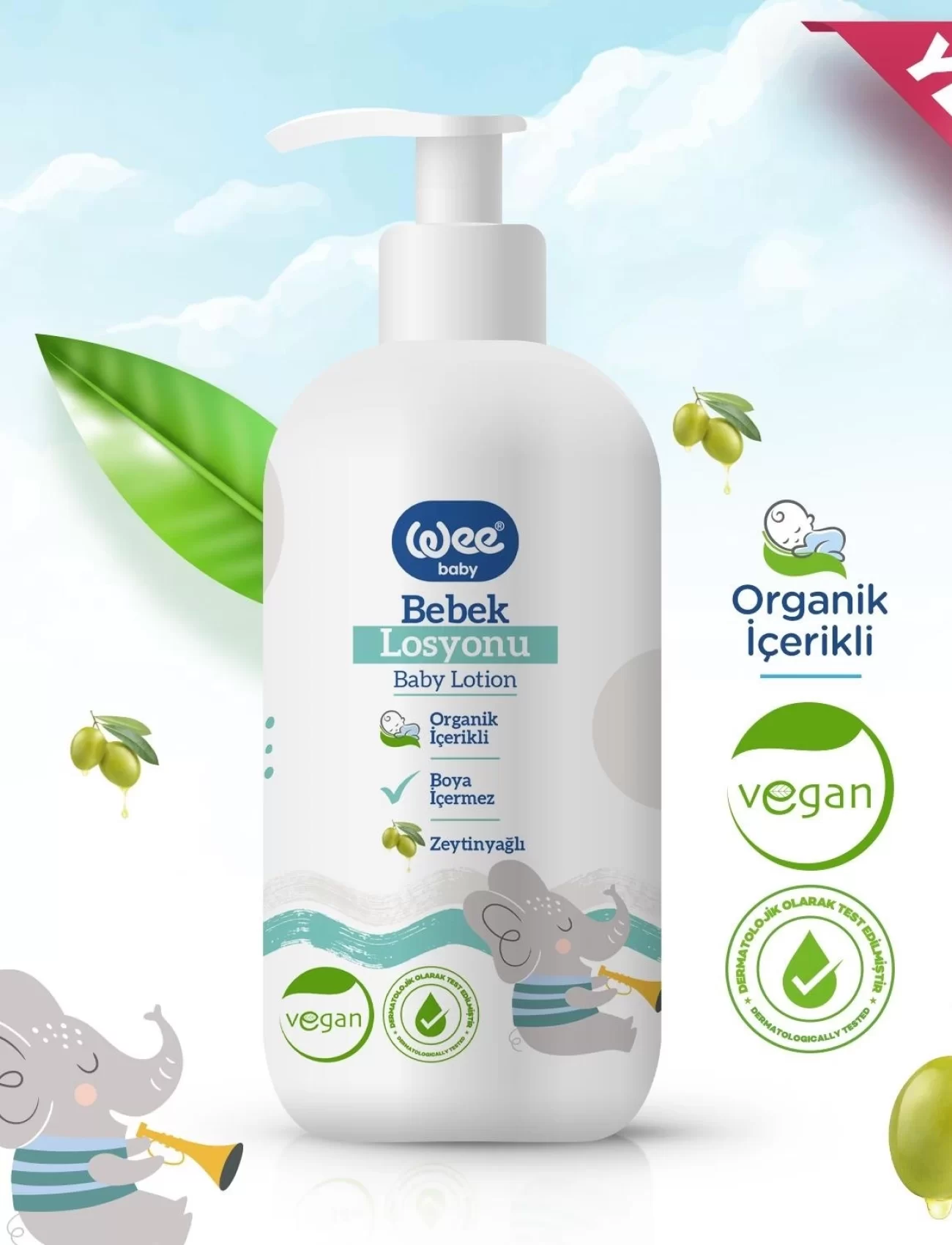 Wee Baby Bebek Losyonu 200 ml