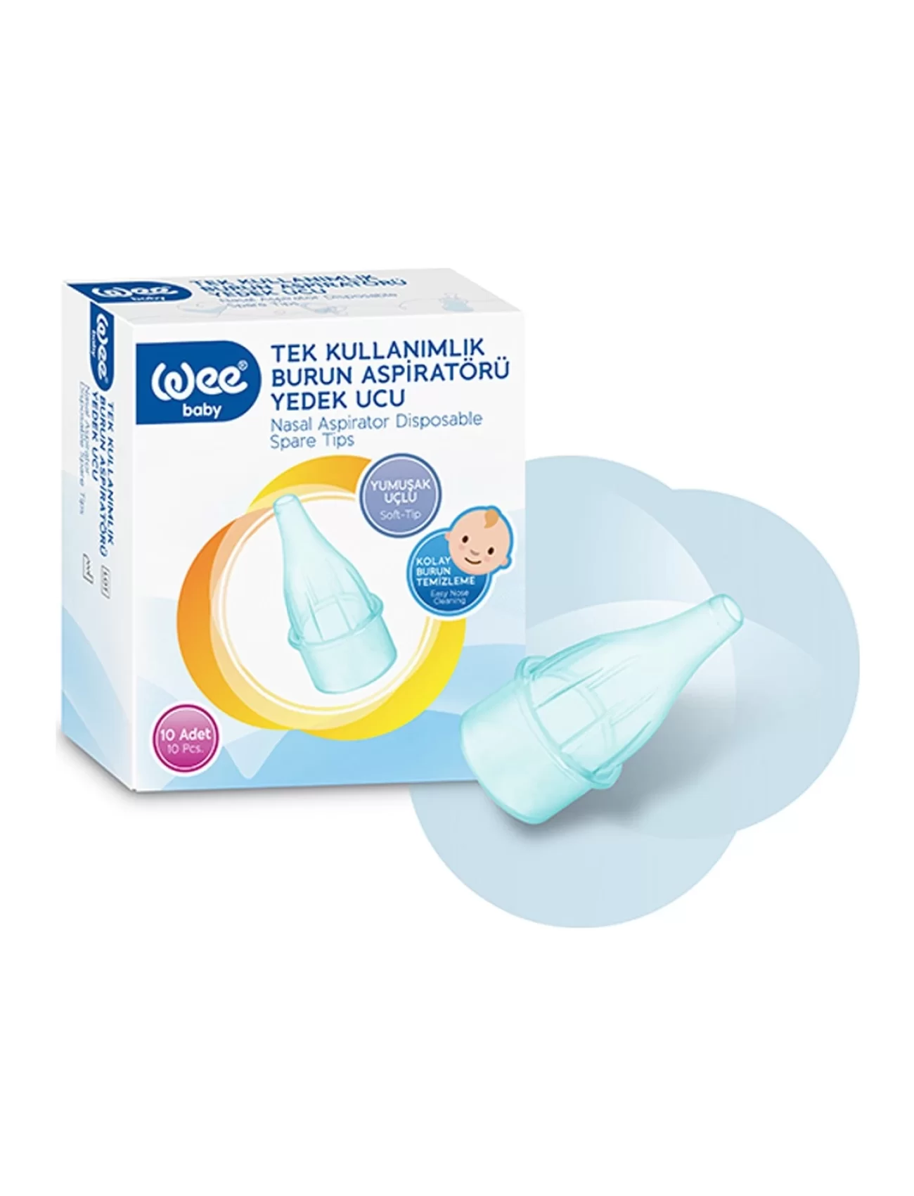 Wee Baby Burun Aspiratörü Yedek Ucu 10lu 163
