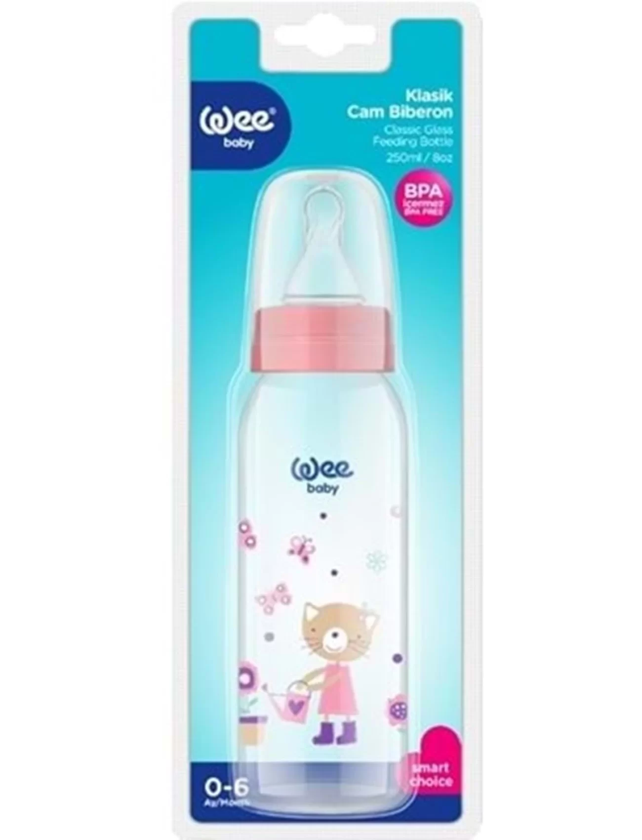 Wee Baby Klasik Cam Biberon 250 Ml 876