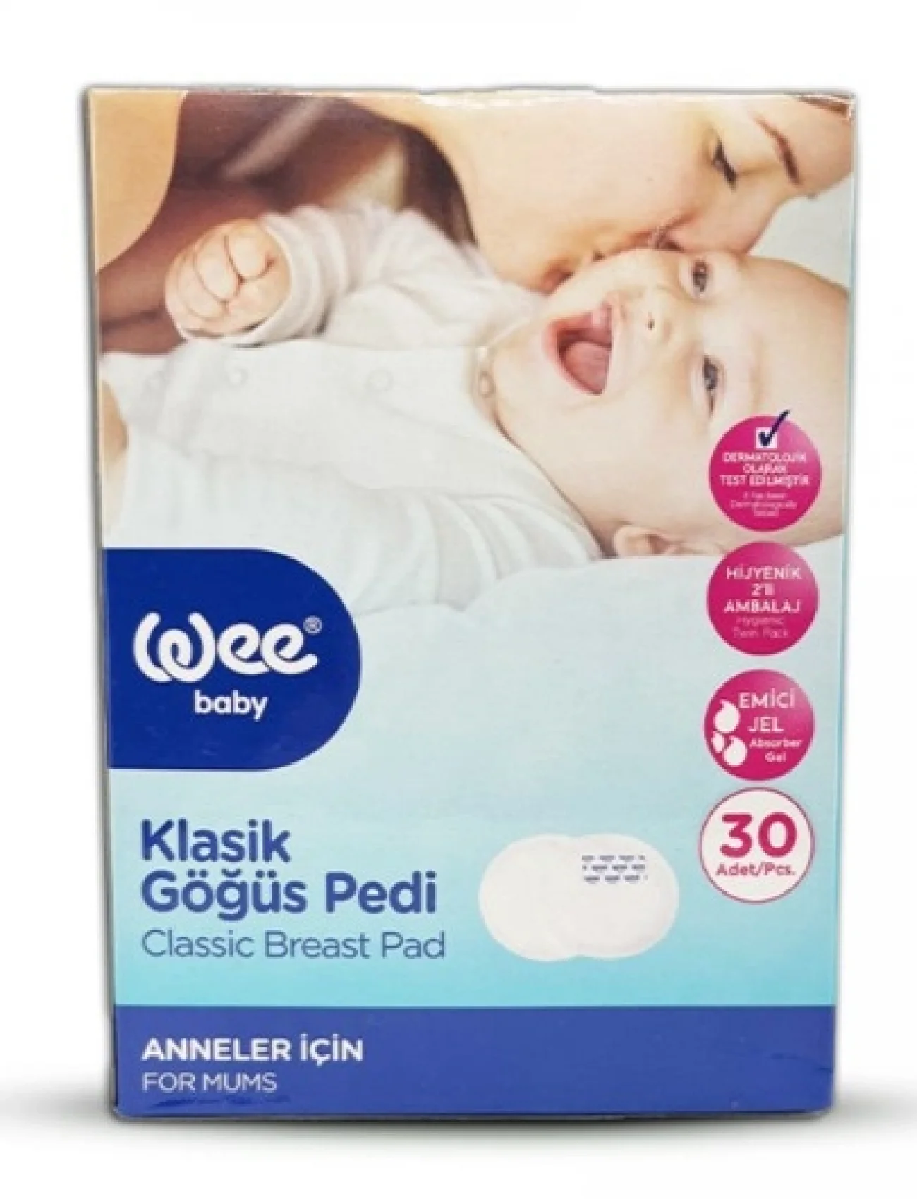 Wee Baby Klasik Göğüs Pedi 30 Adet 332