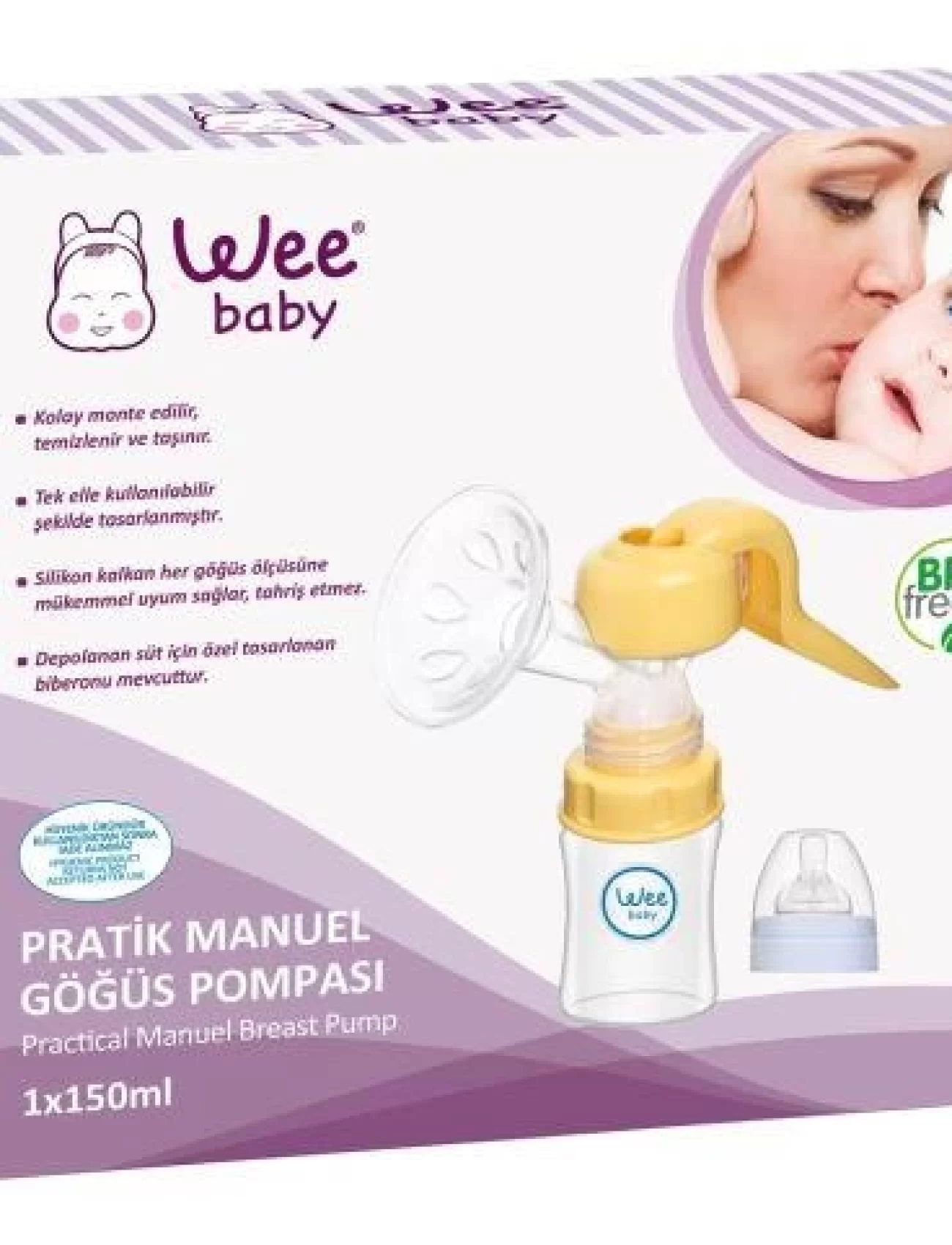 Wee Baby Manuel Göğüs Pompası 752