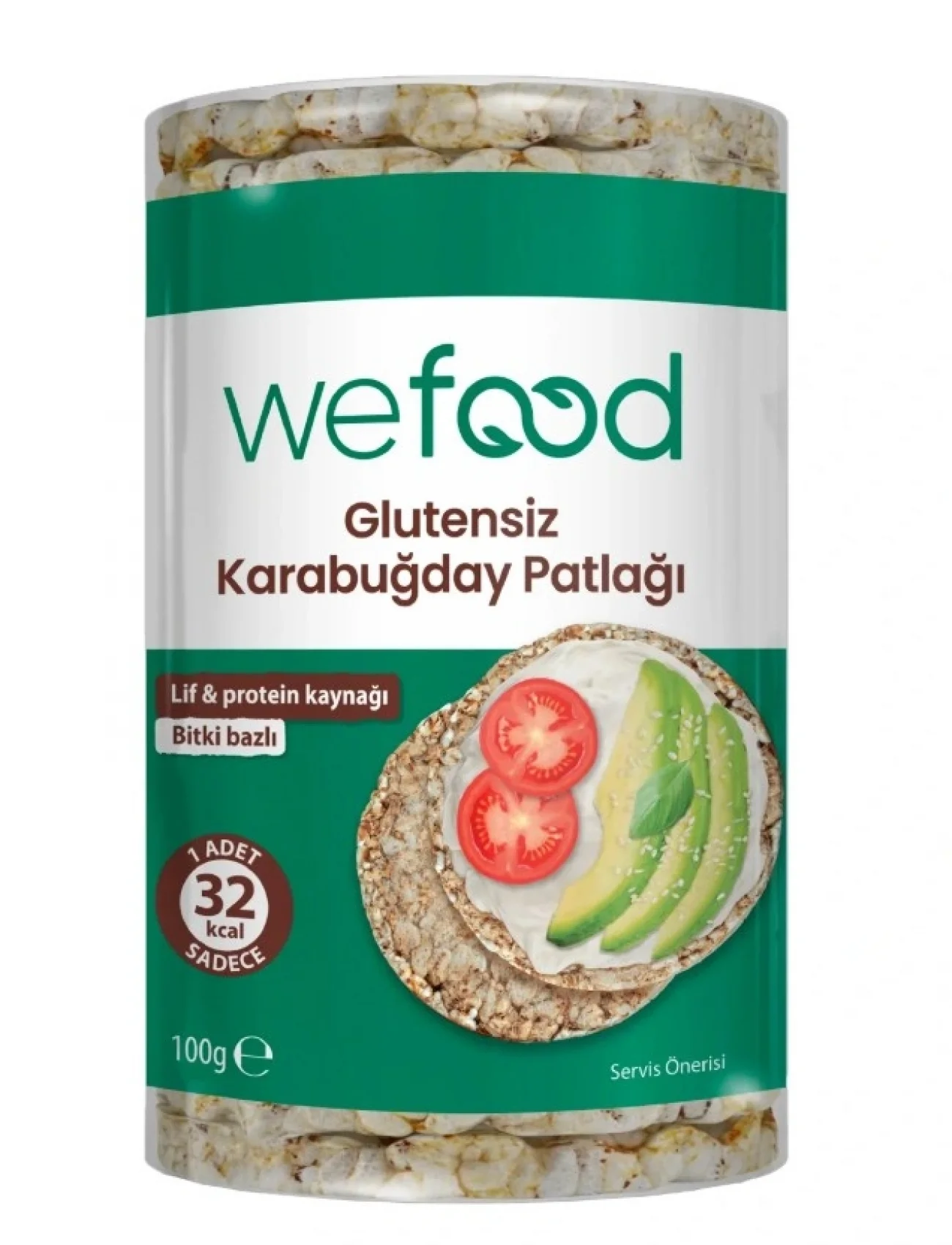 Wefood Karabuğday Patlağı 100 Gr