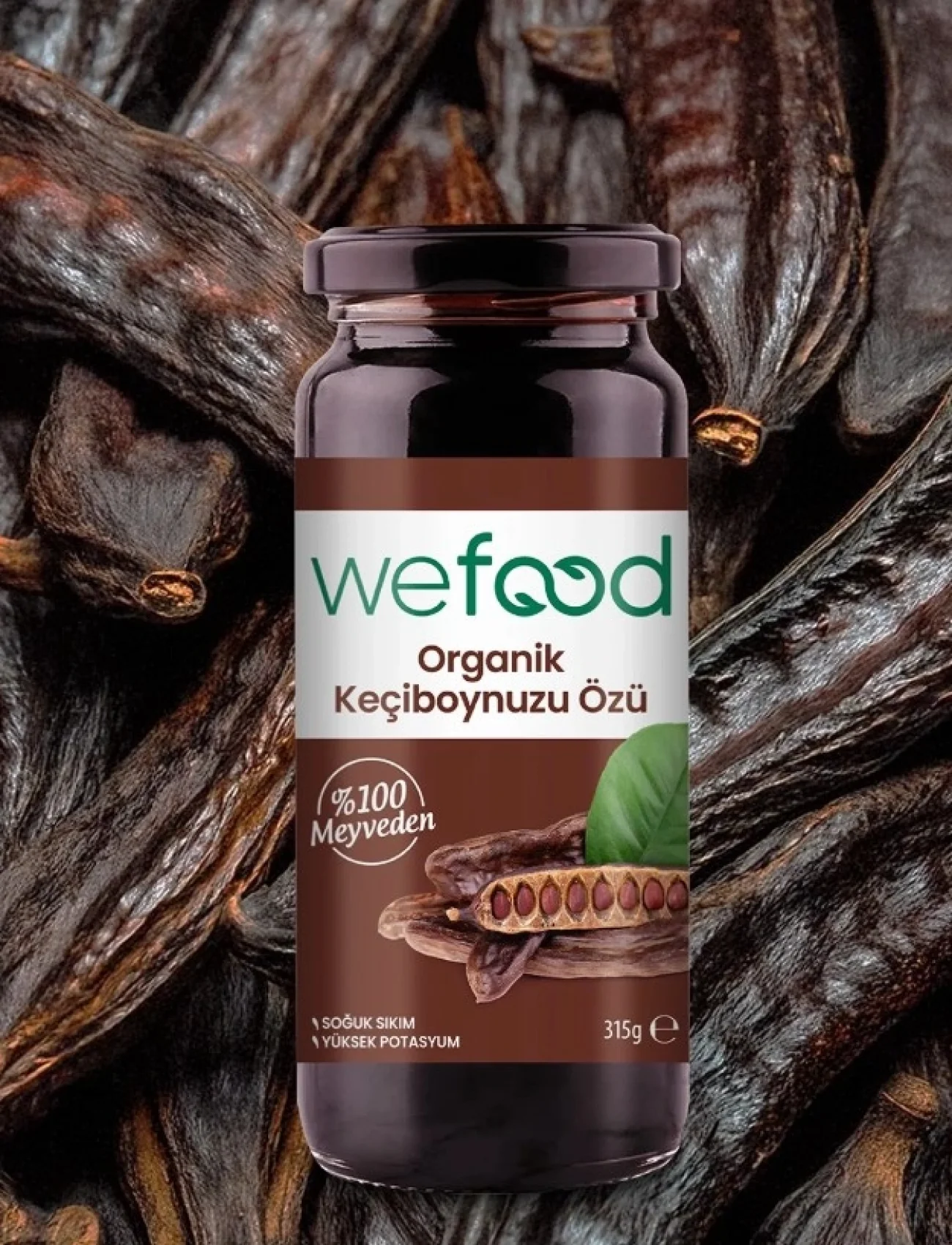 Wefood Organik Keçiboynuzu Özü 315 Gr
