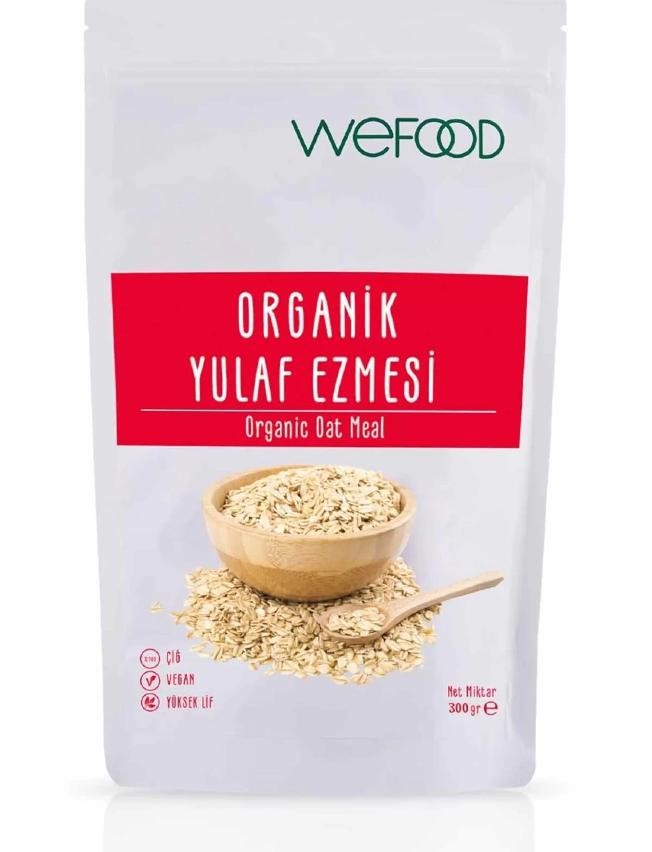 Wefood Organik Yulaf Ezmesi 300gr