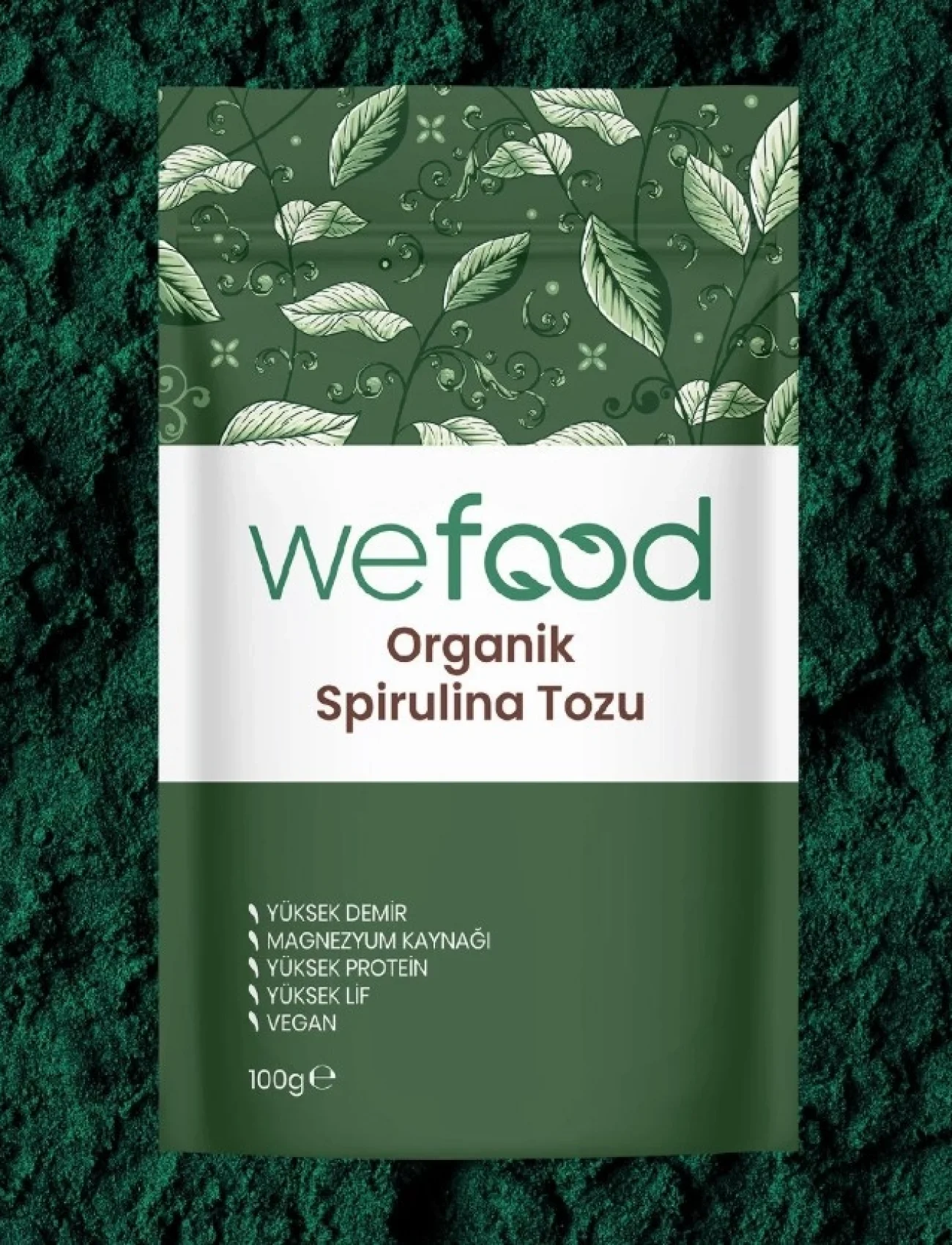 Wefood Spirulina Tozu 100 Gr