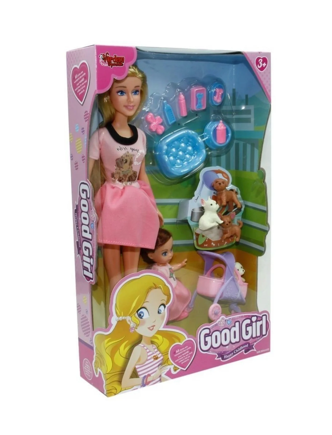 WG-115564 Kutulu 29 cm Anne Kız Pet Shopta Bebek - Vardem Oyuncak