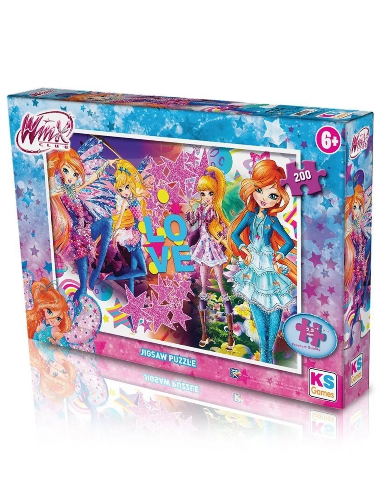 WINX113 KS Winx / 200 Parça Puzzle