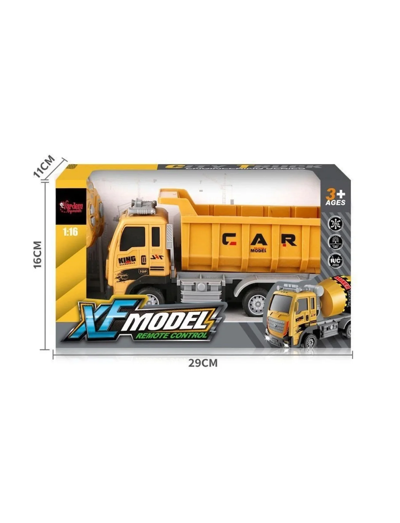 XF-789-110A-1A-3A-4A Kumandalı Şarjlı İş Makinesi -Vardem