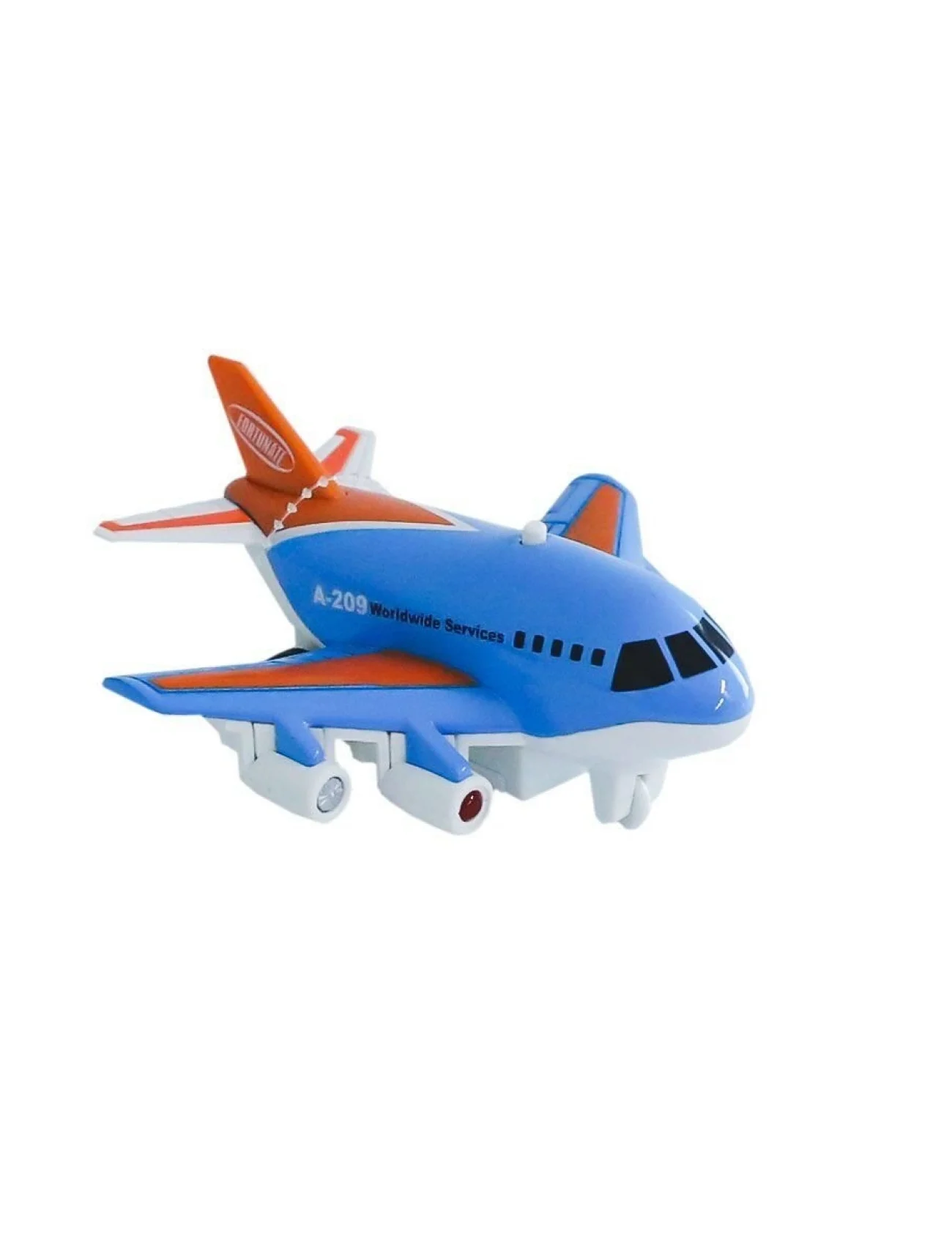 XG879-209 Sesli Işıklı Metal Çek Bırak Uçak -Birliktoys