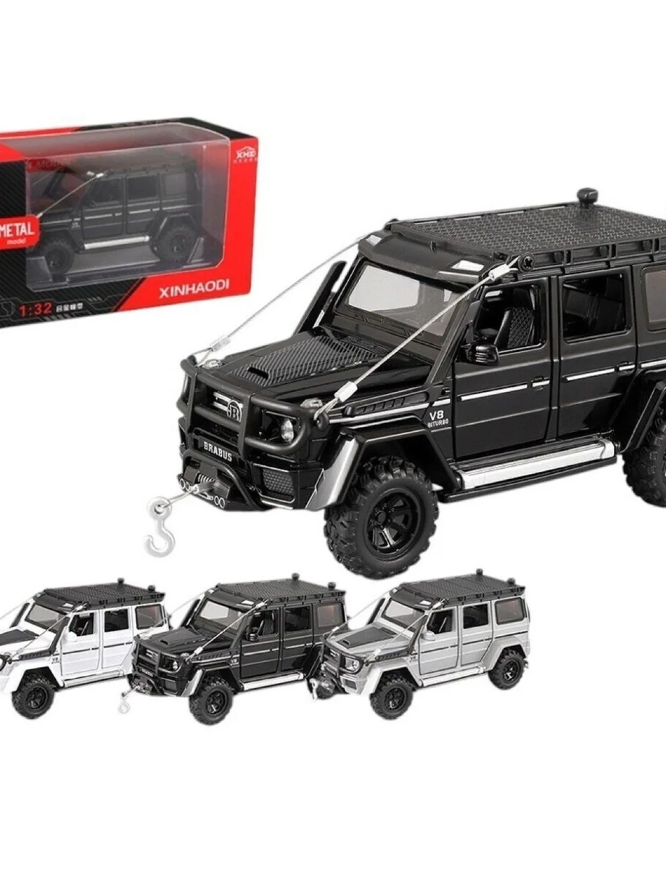 XHD-A3232 KUT 1 32 K IŞIKLI SESLİ OFF ROAD(Belirtilen fiyat, tekli satış için adet fiyatıdır.)