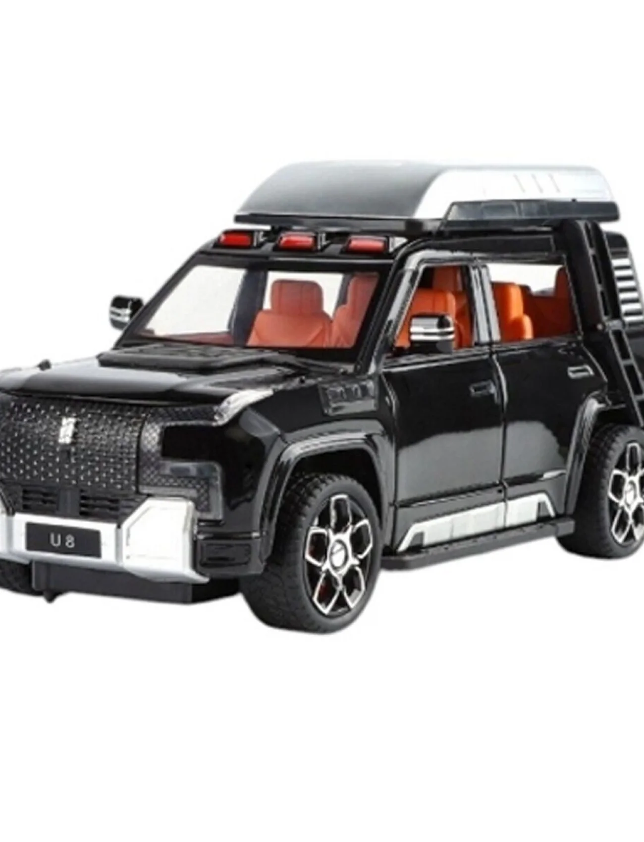XHD-B2432 -Vardem Çek Bırak  Işıklı ve Sesli Kapıları Açılan Lr Jeep 1:24
