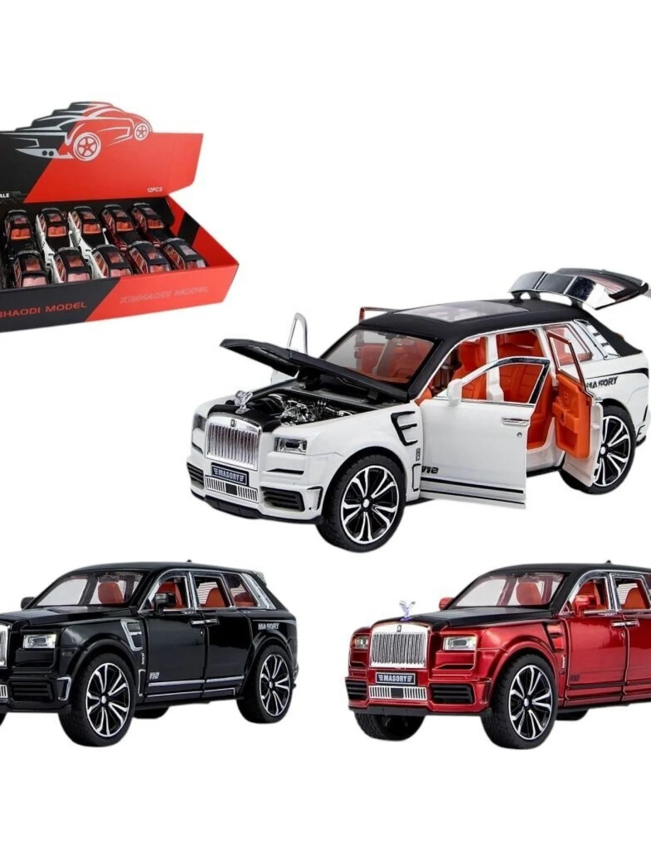 XHD-B3213 1 32 C-B IŞIKLI SESLİ MODEL RR METAL JEEP