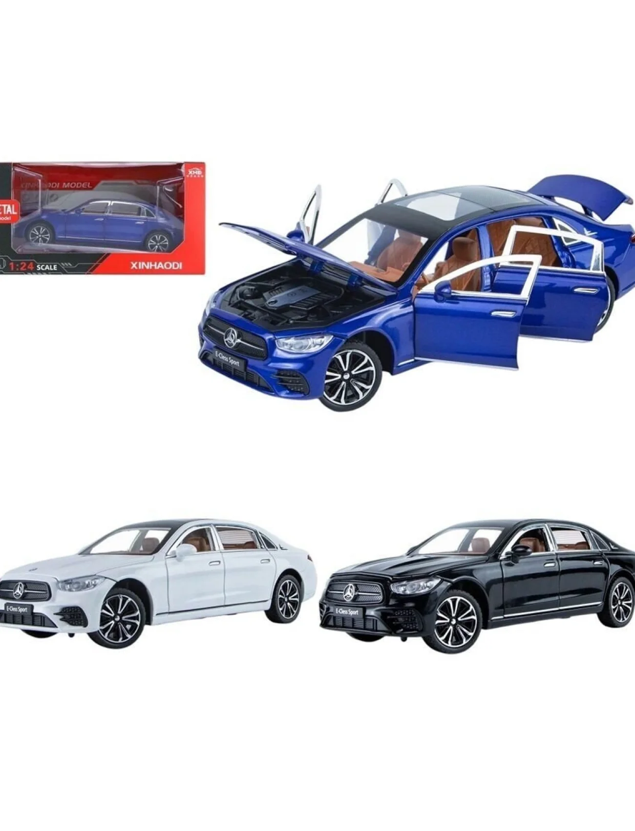 XHD-C2414 KUT 1 24 C-B IŞIKLI SESLİ MRS MODEL ARABA