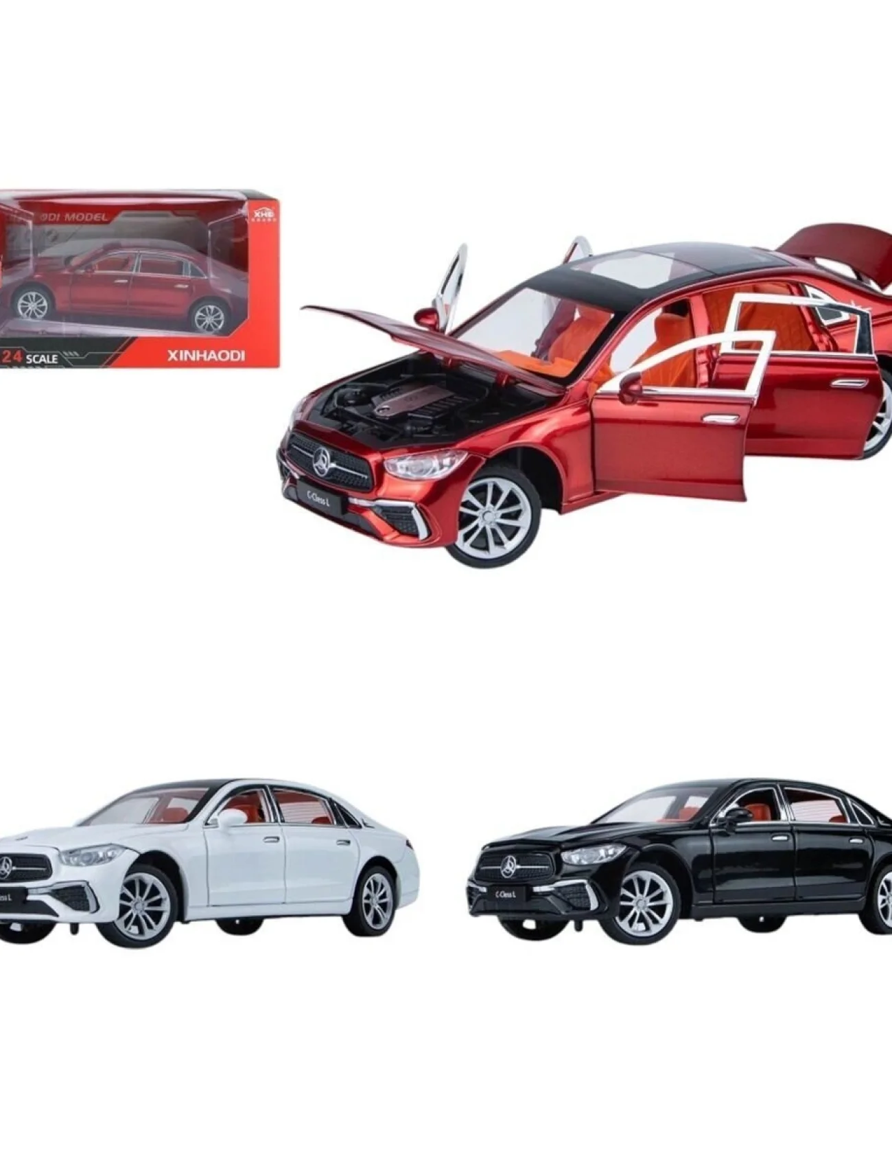 XHD-C2418 KUT 1 24 C-B IŞIKLI SESLİ MRS MODEL ARABA