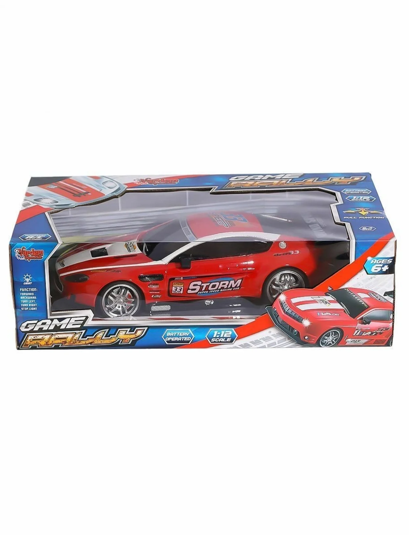 YD-MT1100 1200 Kumandalı Işıklı Şarjlı Rally Araba -Vardem