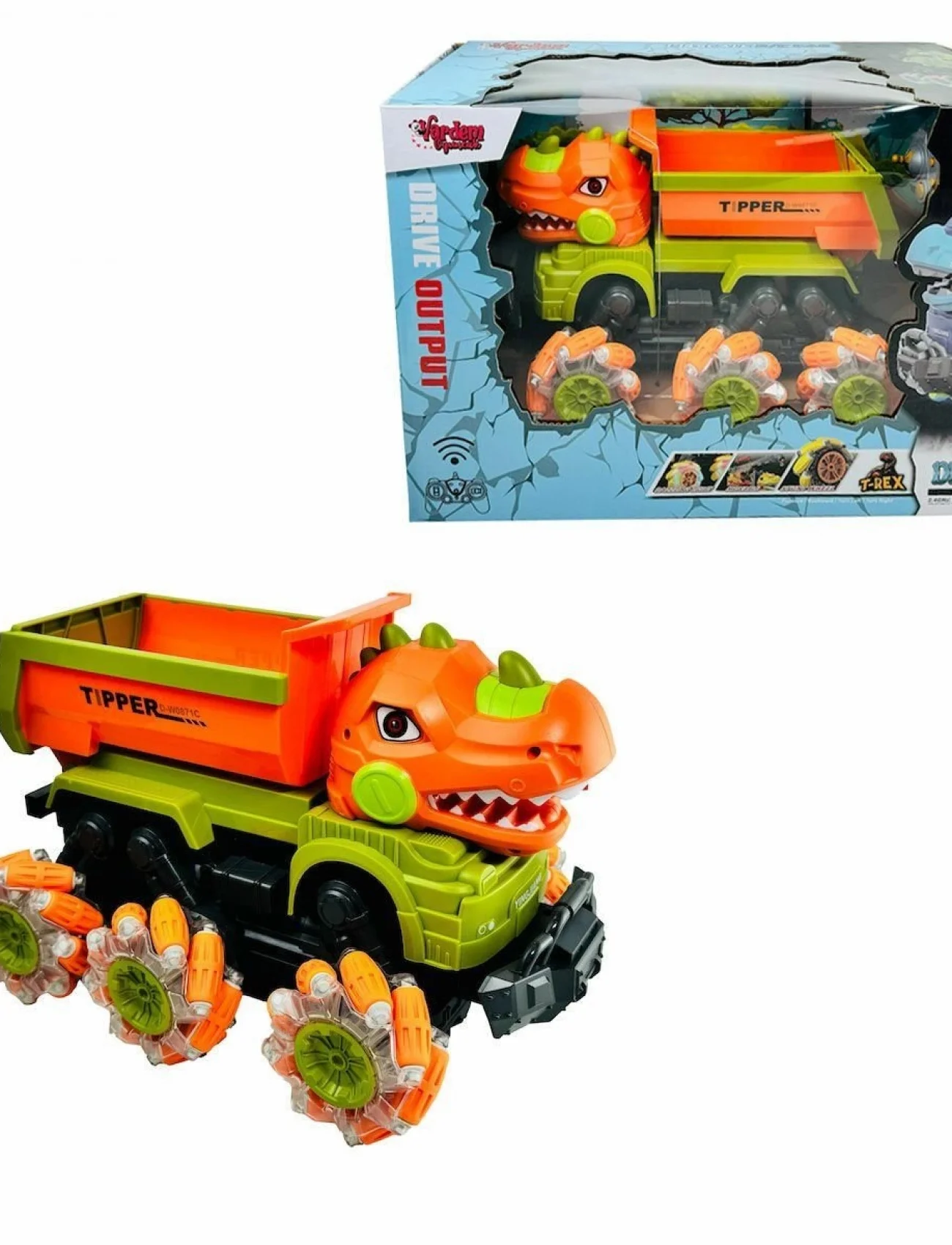 YJ-078-4 Kumandalı Sesli ve Işıklı Dinazor -Vardem