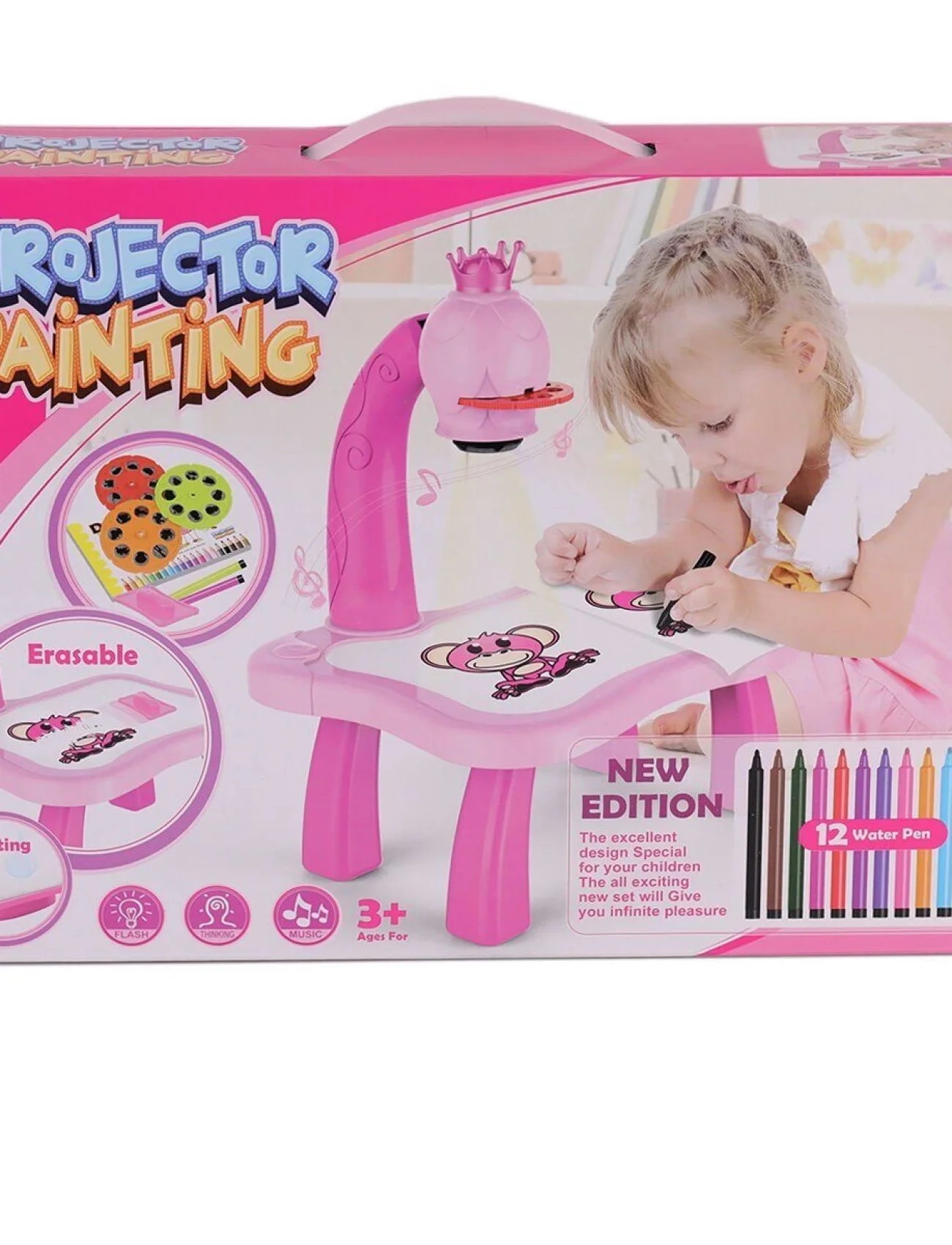 YM6776 Kutulu interaktif  projector Resim Boyama