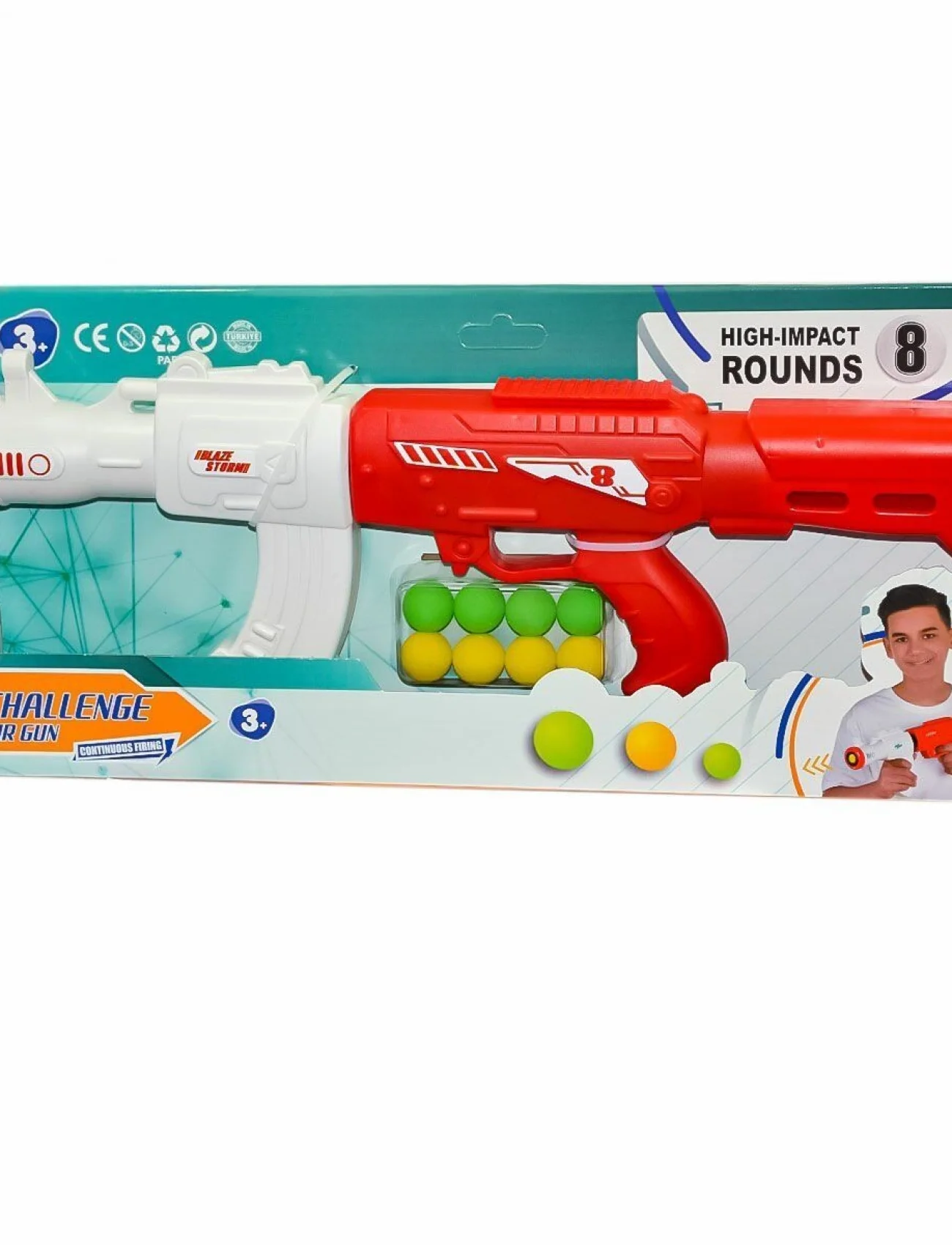 ZEY2022 Sünger Atan Silah -  Zeytoys