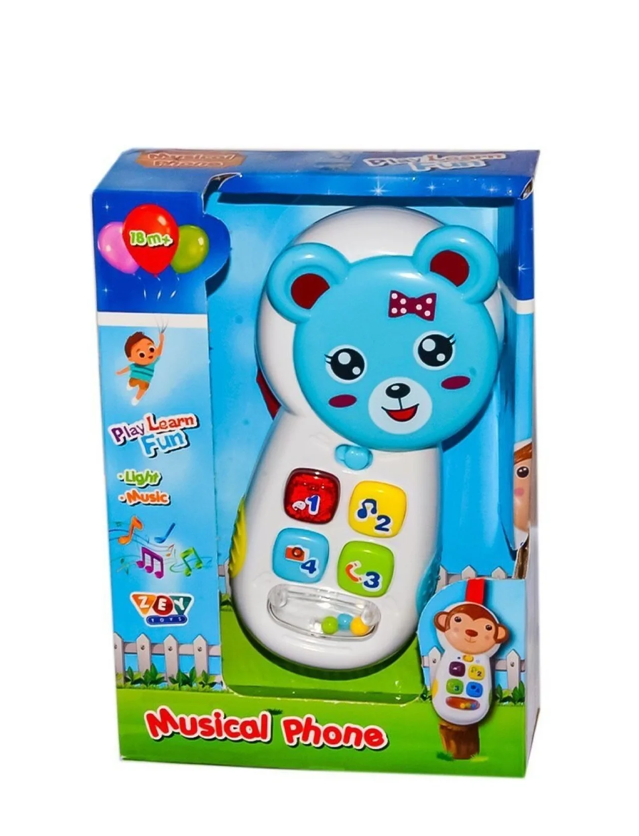 ZEY2023 Müzikli Telefon - Zeytoys