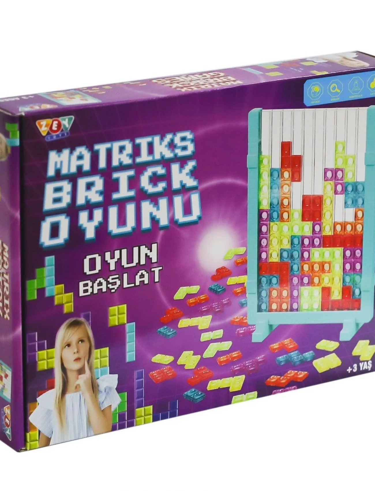 ZEY2036 Matrix Brick Games -Zeytoys