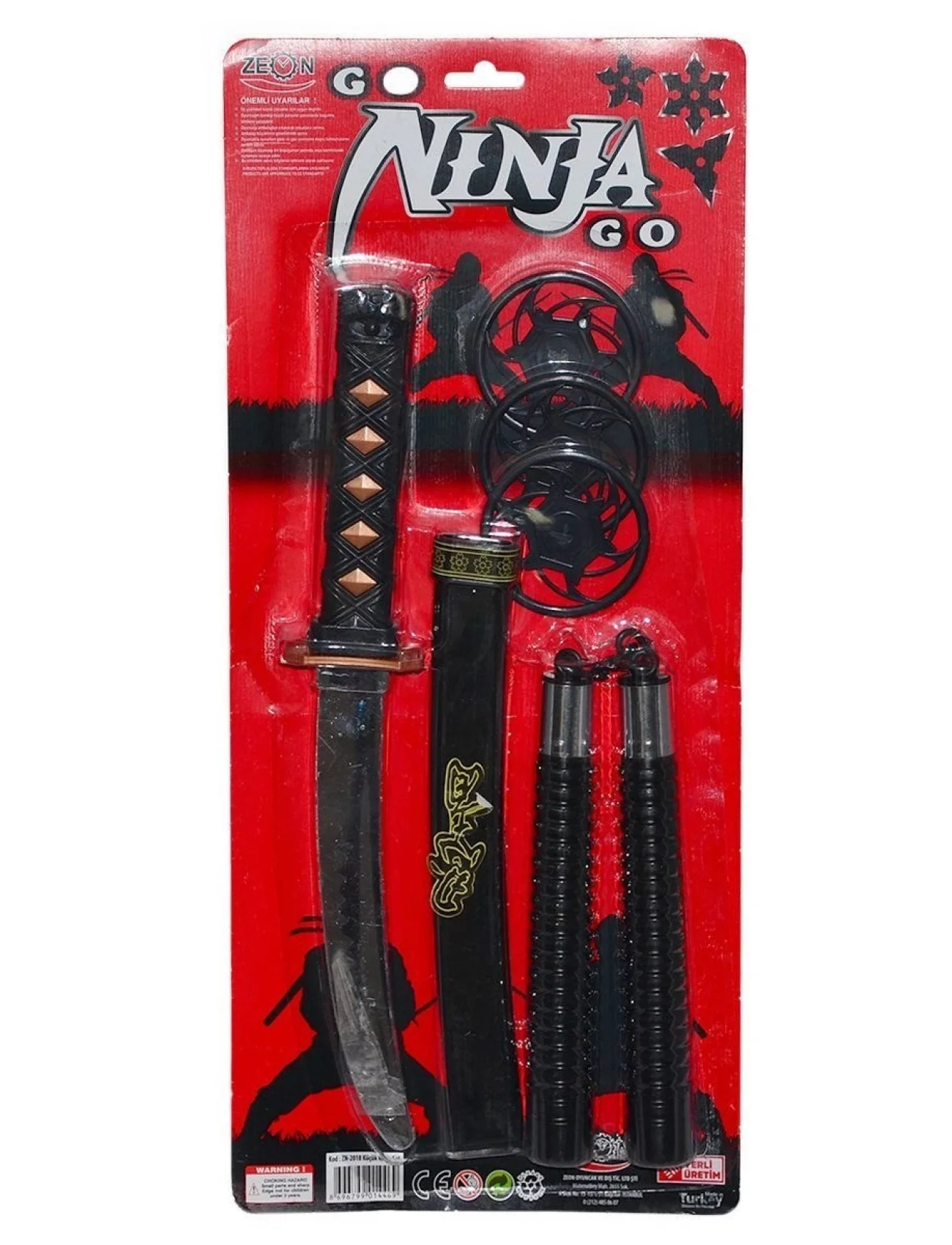 ZN-2018 OYUNCAK NİNJA SETİ