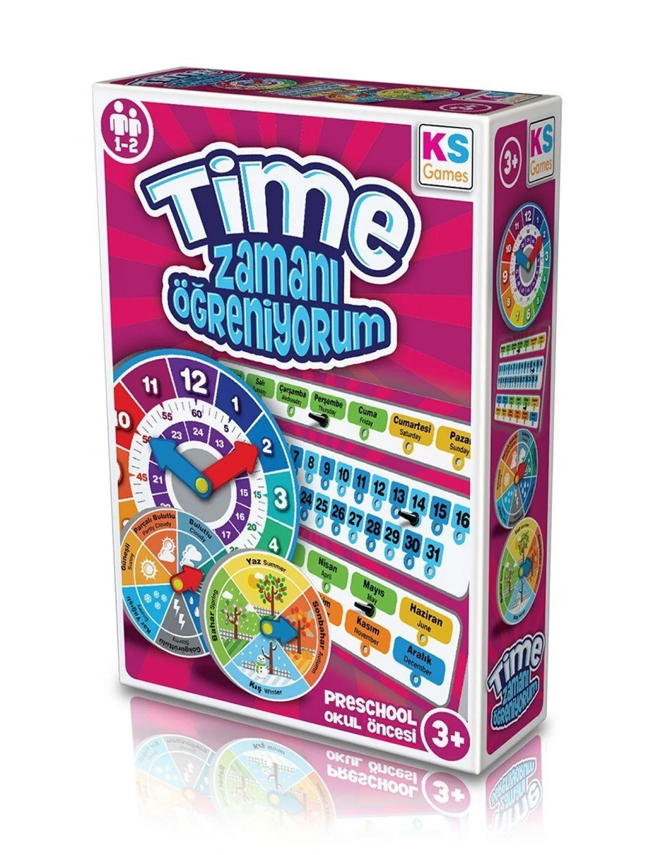 ZO234 KS, Time - Zamanı Öğreniyorum / +3 yaş