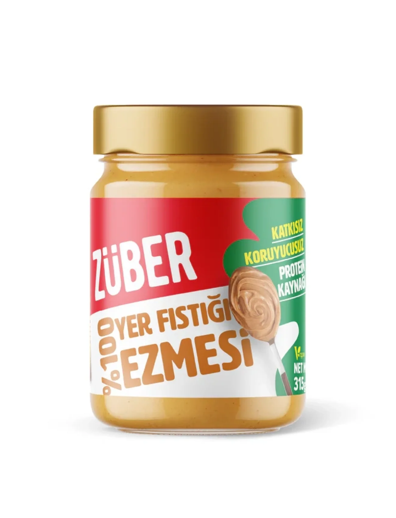 Züber %100 Yer Fıstığı Ezmesi 315 Gr