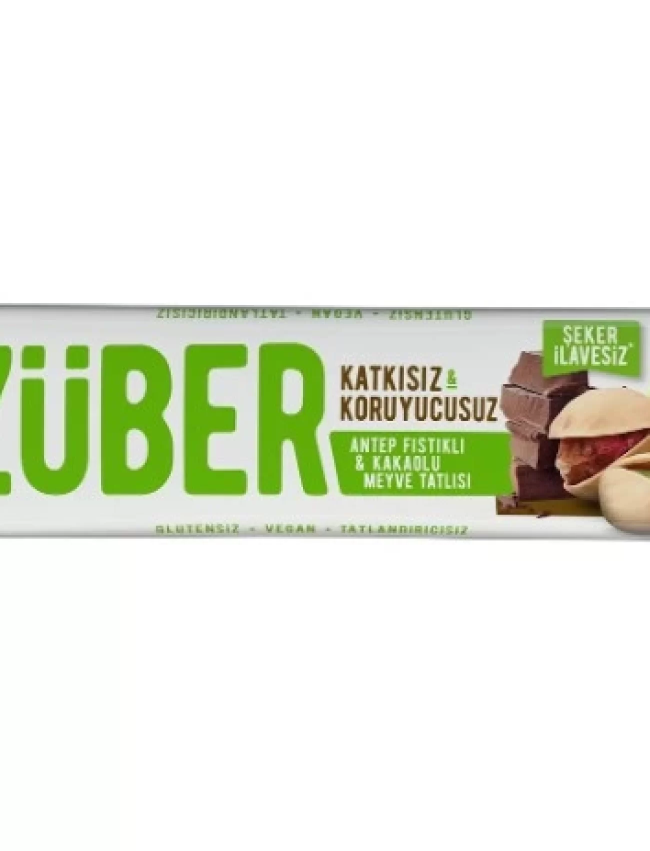 Züber Antep Fıstıklı Ve Kakaolu Meyve Barı 40 Gr