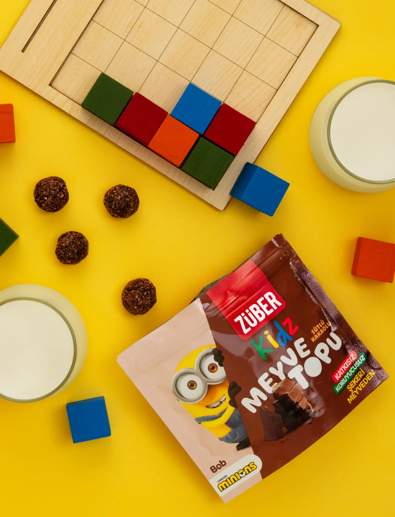 Züber Kidz Meyve Topu 42 Gr Kakaolu
