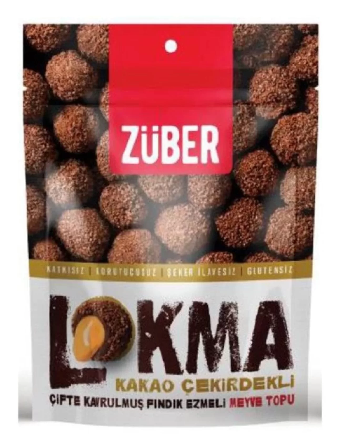 Züber Lokma Meyve Topu 96 Gr Kakaolu